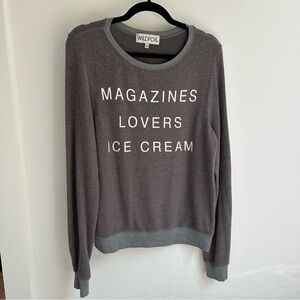 Wildfox Gray Women's Sweater